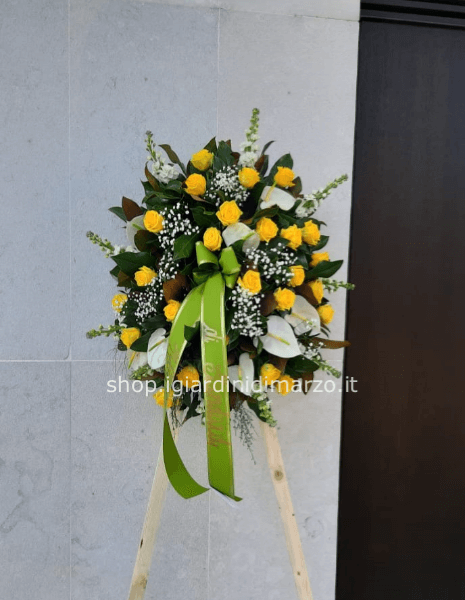 Cuscino funebre misto