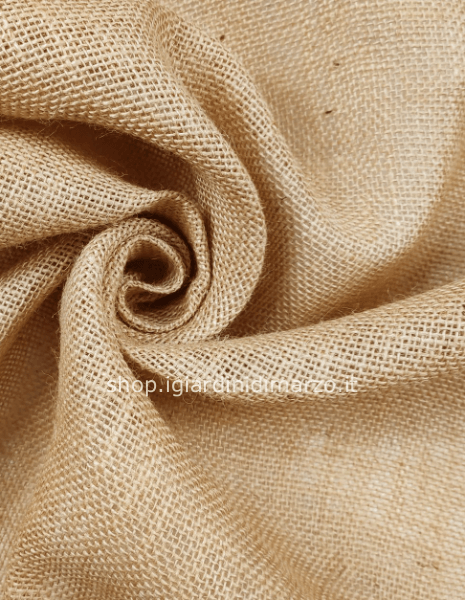 confezione in juta naturale