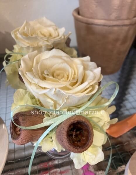 rosa stabilizzata gialla