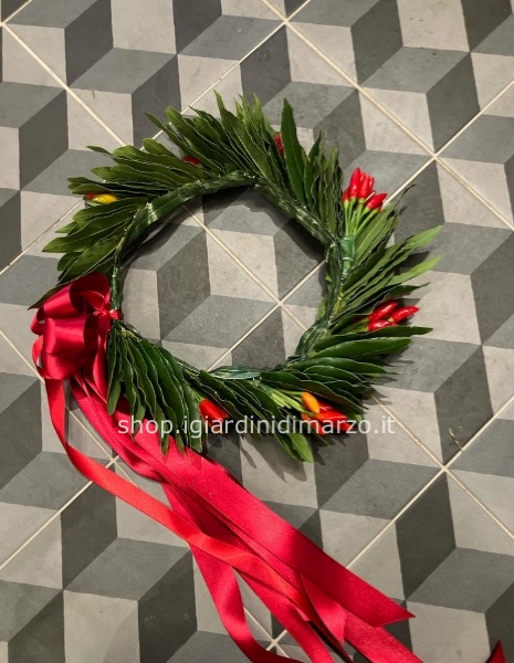 coroncina con peperoncini