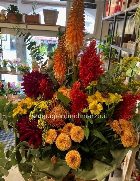 mazzo medio colorato