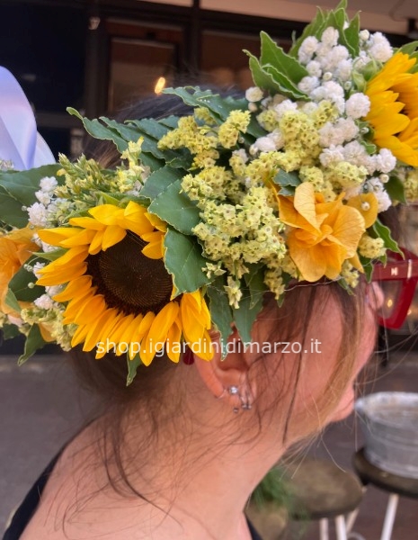 coroncina girasole